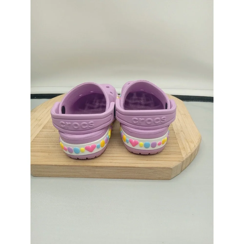 Kids Crocs Unisex Bayaband Charm Band Clog Toddler Mineral Size C 5 Charm Band